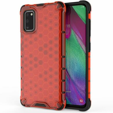 Захисний чохол Deexe Honeycomb Series для Samsung Galaxy A41 (A415) - Red