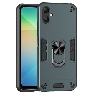 Защитный чехол Deexe Hybrid Shell для Samsung Galaxy A07 (A075) - Green