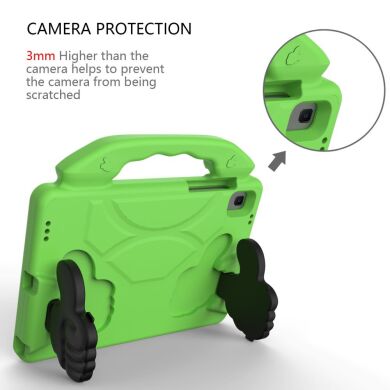 Защитный чехол Deexe Kids Stand для Samsung Galaxy Tab A7 10.4 (2020) - Green
