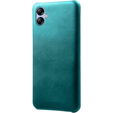 Захисний чохол Deexe Leather Back Cover для Samsung Galaxy A04e (A042) - Green