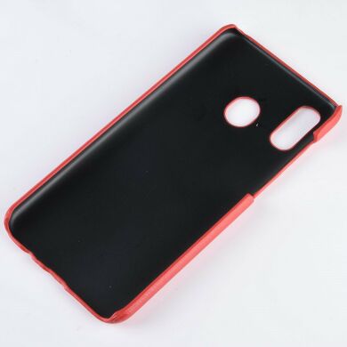 Захисний чохол Deexe Leather Back Cover для Samsung Galaxy A40 (А405) - Red