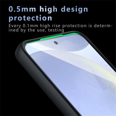Захисний чохол Deexe Matte Skin with MagSafe для Samsung Galaxy S25 (S931) - Black