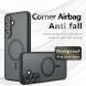 Захисний чохол Deexe Matte Skin with MagSafe для Samsung Galaxy S25 (S931) - Black