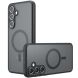 Захисний чохол Deexe Matte Skin with MagSafe для Samsung Galaxy S25 (S931) - Black
