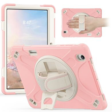 Захисний чохол Deexe Rotation Hybrid для Samsung Galaxy Tab S12 Plus - Pink