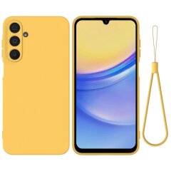 Захисний чохол Deexe Silicone Case для Samsung Galaxy A16 (A165) - Yellow