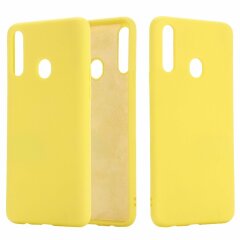 Защитный чехол Deexe Silicone Case для Samsung Galaxy A20s (A207) - Yellow