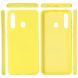 Захисний чохол Deexe Silicone Case для Samsung Galaxy A20s (A207) - Yellow