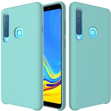 Защитный чехол Deexe Silicone Case для Samsung Galaxy A9 2018 (A920) - Cyan