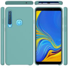 Защитный чехол Deexe Silicone Case для Samsung Galaxy A9 2018 (A920) - Cyan