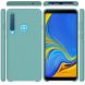 Защитный чехол Deexe Silicone Case для Samsung Galaxy A9 2018 (A920) - Cyan. Фото 1 из 6
