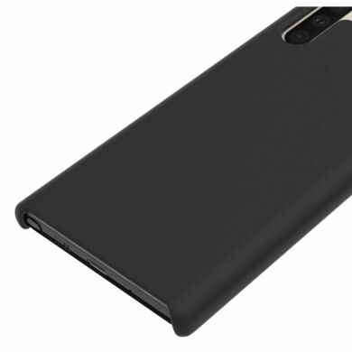 Защитный чехол Deexe Silicone Case для Samsung Galaxy Note 10 (N970) - Black