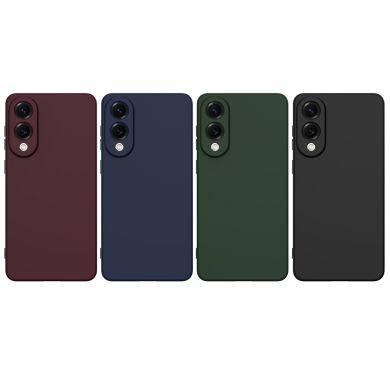 Защитный чехол Deexe Silicone Case with MagSafe для Samsung Galaxy S25 Edge (S937) - Dark Blue
