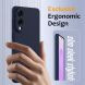 Защитный чехол Deexe Silicone Case with MagSafe для Samsung Galaxy S25 Edge (S937) - Dark Blue. Фото 5 из 9