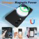 Защитный чехол Deexe Silicone Case with MagSafe для Samsung Galaxy S25 Edge (S937) - Dark Blue. Фото 4 из 9