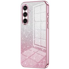 Захисний чохол Deexe Sparkles Cover для Samsung Galaxy S26 - Pink