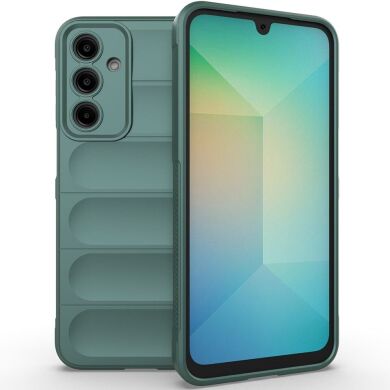 Защитный чехол Deexe Terra Case для Samsung Galaxy A56 (A566) - Green