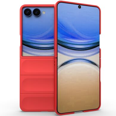 Защитный чехол Deexe Terra Case для Samsung Galaxy Flip 8 - Red