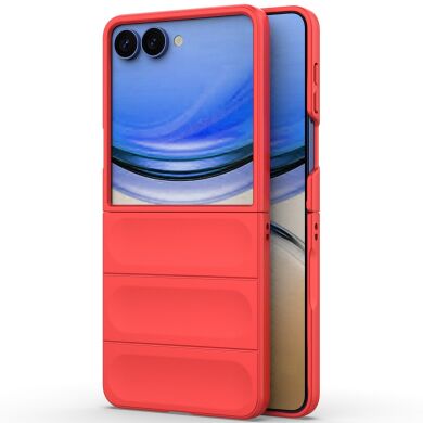 Защитный чехол Deexe Terra Case для Samsung Galaxy Flip 8 - Red