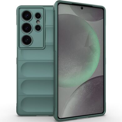 Защитный чехол Deexe Terra Case для Samsung Galaxy S25 Ultra (S938) - Green