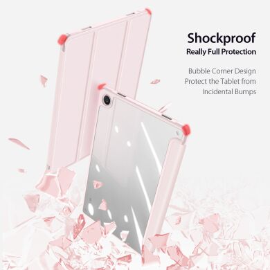 Защитный чехол DUX DUCIS TOBY Series для Samsung Galaxy Tab A9 Plus / Tab A11 Plus (X230/236/X210/216) - Light Pink