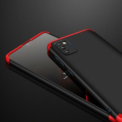 Защитный чехол GKK Double Dip Case для Samsung Galaxy A41 (A415) - Black / Red