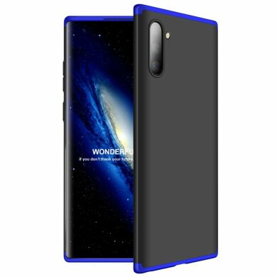 Защитный чехол GKK Double Dip Case для Samsung Galaxy Note 10 (N970) - Black / Blue