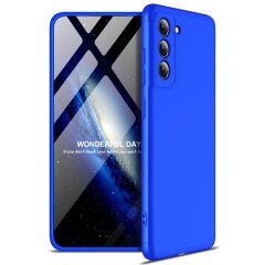 Защитный чехол GKK Double Dip Case для Samsung Galaxy S21 FE (G990) - Blue