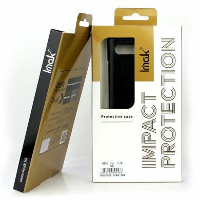 Захисний чохол IMAK Leather Series для Samsung Galaxy Note 10 (N970) - Black / Brown
