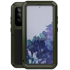 Защитный чехол LOVE MEI Powerful для Samsung Galaxy S20 FE (G780) - Green