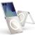 Защитный чехол Reframe ChromaGlow для Samsung Galaxy Flip 8 / Flip 7 - White