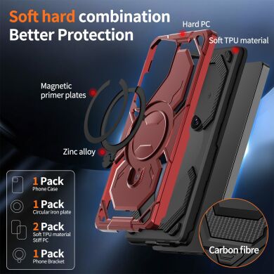 Защитный чехол Reframe Hybrid Magnetic для Samsung Galaxy S25 Ultra (S938) - Grey