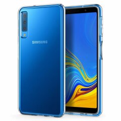 Захисний чохол Spigen (SGP) Liquid Crystal для Samsung Galaxy A7 2018 (A750) - Crystal Clear