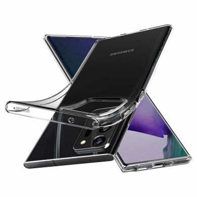 Захисний чохол Spigen (SGP) Liquid Crystal для Samsung Galaxy Note 20 Ultra (N985) - Crystal Clear