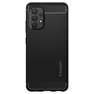 Защитный чехол Spigen (SGP) Rugged Armor для Samsung Galaxy A32 (А325) - Matte Black