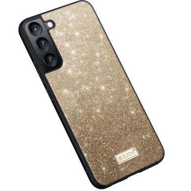 Защитный чехол SULADA Dazzling Glittery для Samsung Galaxy S24 - Gold