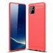 Защитный чехол UniCase Carbon для Samsung Galaxy Note 10 Lite (N770) - Red. Фото 1 из 11