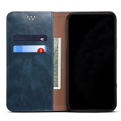 Захисний чохол UniCase Leather Wallet для Samsung Galaxy S21 (G991) - Blue
