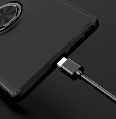 Защитный чехол UniCase Magnetic Ring для Samsung Galaxy Note 20 (N980) - All Black