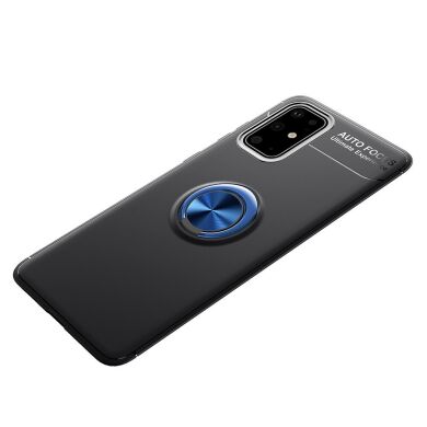Защитный чехол UniCase Magnetic Ring для Samsung Galaxy S20 FE (G780) - Black / Blue