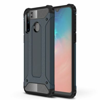 Защитный чехол UniCase Rugged Guard для Samsung Galaxy A21 (A215) - Dark Blue