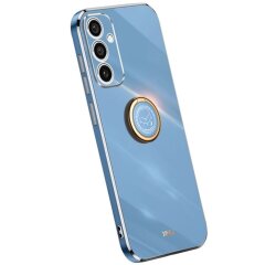 Защитный чехол XINLI Porcelain Ring для Samsung Galaxy A56 (A566) - Blue