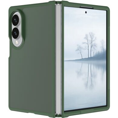 Захисний кейс Deexe Velvet Frame (FF) для Samsung Galaxy Fold 8 - Green