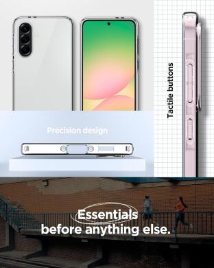 Захисний чохол Spigen (SGP) Liquid Crystal для Samsung Galaxy A56 (A566) ACS09296 - Crystal Clear