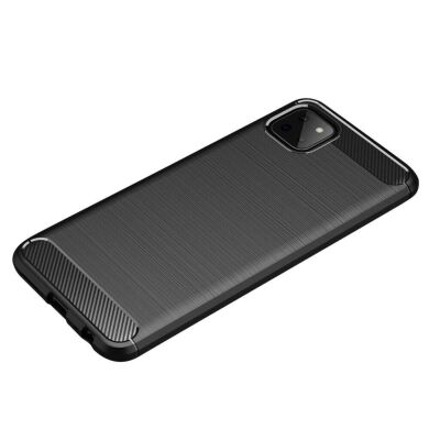 Захисний чохол UniCase Carbon для Samsung Galaxy A22 5G (A226) - Black