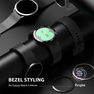 Захисна накладка RINGKE Bezel Styling для Samsung Galaxy Watch 4 / 5 (44mm) - Stainless Black