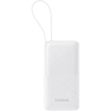 Внешний аккумулятор Baseus Bipow 2 (20W) 20000mAh + кабель Type-C (P10077101213-01) - White