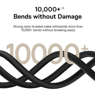 Кабель Baseus Dura Series Type-C to Type-C (100W, 1m) P10377803U01-00 - Black / Gold