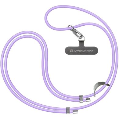 Ремешок для смартфона ArmorStandart Silicone Rope - Titanium Violet