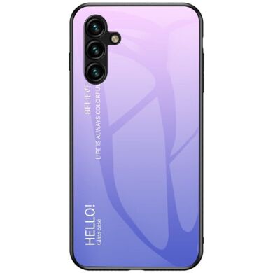 Захисний чохол Deexe Gradient Color для Samsung Galaxy A54 (A546) - Pink / Purple